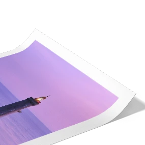 Papier d'art seul avec marge blanche